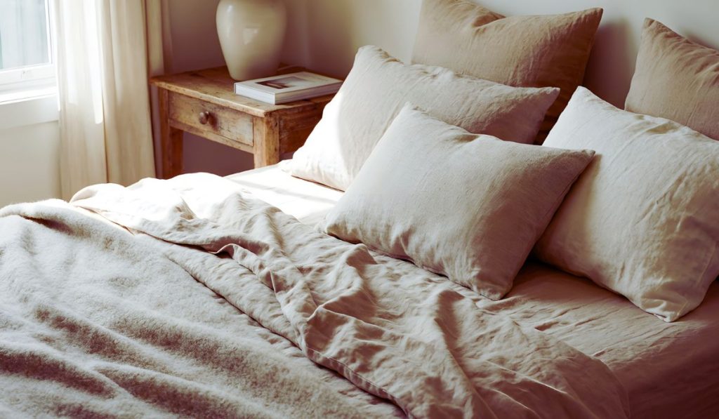 Linge de lit en lin
